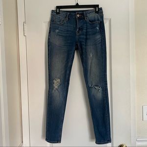 Vigoss Distressed Jagger Skinny Jeans